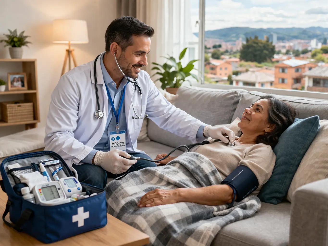 Electrocardiograma a domicilio en Bogotá